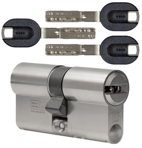 ABUS Bravus.3500 MX Doppelzylinder 45|40 | Magnet-Technologie | Kopierschutz Ziehschutz Bohrschutz | Not- und Gefahrenfunktion | Patentschutz 2038 | 3 Schlüssel + Sicherungskarte | Einzelschließend