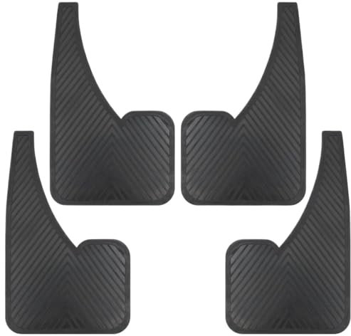 Auto Parafango 4 X Paraspruzzi Anteriori Posteriori 5mm Gomma Paraspruzzi Parafango Anteriore Posteriore Per Transporter T4 T5 T6 Multivan Caravelle Camper Camper Paraspruzzi