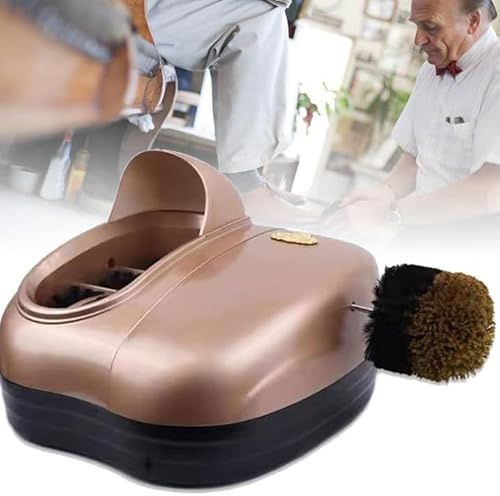 Automatic Sole Cleaning Machine - Multifunctional Shoe Polishing Machine for Stations and Dust-Free Vehicles, Fully Induction Operated