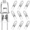 EKSAVE Ampoules Lampe Halogène G6.35 Lampe Halogène 50W 12V 650lm, lampe porte - stylo halogène GY6.35 pour Lustre, éclairage de paysage, Blanc Chaud 2700k (10 pcs