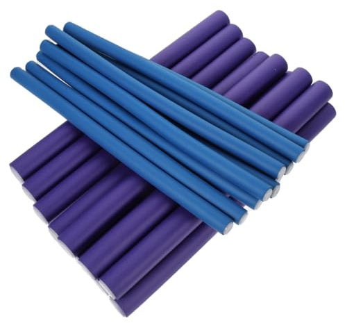 Beaupretty 20stücke Lockenwickler Für Langes Haar Flexible Lockenstäbe Ohne Hitze Curling Stangen Aus Lockenwickler Natürliche Locken