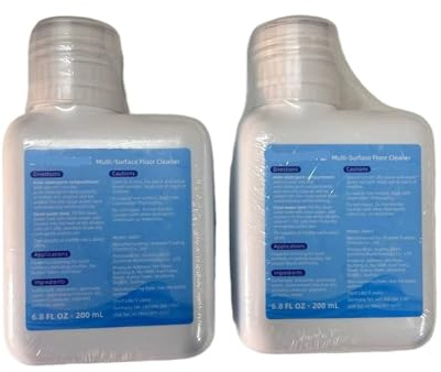 Rengöringslösning, kompatibel med Dreame, X30 Ultra X40 Ultra D9 H11 - H13 S10 S40 robotar 200 ml rengöringslösning, kompatibel med Dreame, soprobotar (2 st)(2pcs)