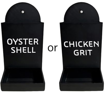 LfrXtra Mangeoire À Gravité pour Volaille Distributeur De Nourriture Imprimé Animaux Décoration De La Maison Oiseaux Reptiles Accessoire d'alimentation Volaille Bol d'alimentation Animaux