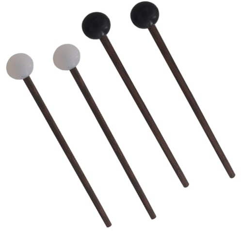 Baquetas de Percusión para Tongue Drum y Marimba, 2 Pares