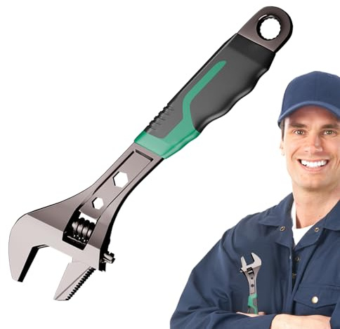 Chiave Regolabile Impermeabile - Antiossidante Portatile - Chiave A Mano | Resistente All'usura Multiuso Per Riparazione Domestica, Manutenzione Automotive, Impianto Idraulico, Costruzione E Fai