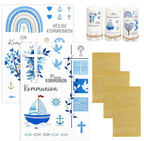 Ljuskentatoos nattvard, 5 ark ljusfolie nattvard, konfirmation ljusfolie, vattenskjutande film, ljus centatoo nattvardsljus heligt klistermärke, för konfirmationen,