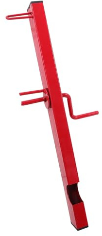 VINTORKY Enrollador Manual de Cinturón de Acero Rojo para Carga de Camiones, Herramienta Compacta para Enrollar Correas en Diferentes Ocasiones