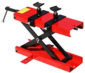 Varan Motors - NEMLT-19 Ponte elevatore 500 kg piattaforma elevatrice, cavalletto d'officina per moto
