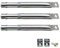 Attachcooking 42204 Universal-Gasgrill-Ersatzrohrbrenner aus rostfreiem Stahl für FirePlus, Fire Mountain, Char-Broil, CosmoGrill und andere, von 30,5 cm bis 44,5 cm