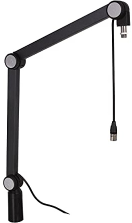 Thronmax Caster-Stand (S2 - XLR) Mikrofonhalterung mit innenliegender Federkonstruktion für professionelle HD Aufnahmen in Studioqualität beim Podcast / Streamen / Chat / Gameplay / YouTube / etc., s2 caster-stand (xlr)