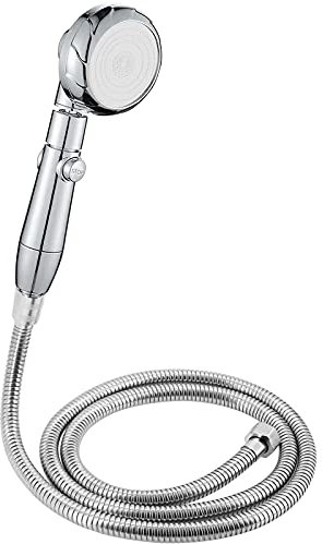 HONZUEN Shower Head, High Pressure Shower Head, Shower Head with Shower Hose, Power Shower Head, Handheld Shower Head, Shower Head with ON Off Switch, Universal Bath Shower Head(3 Mode ShowerHead)