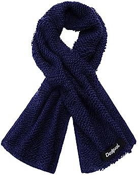 Desigual Scarf_Loop da donna Colors, Blu, Taglia unica