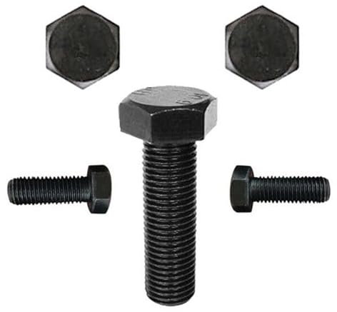 Sechskantschrauben DIN 933 Edelstahl Schwarz M5 (10, 5 x 30)