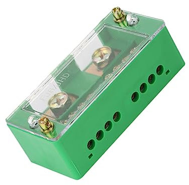 BESTonZON Zweikanalige Splitterbox Für Haushaltsanwendungen Phasige Verteilung Ausgänge Kompakte Bauweise Einfache Installation Für Elektroinstallationen
