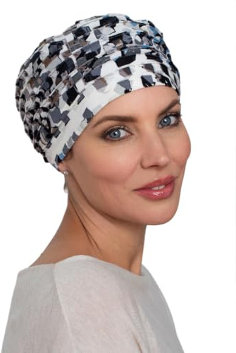 Deresina Harmony Chemo Kopfbedeckung Damen – Bambus Chemo Mütze bei Haarausfall & Alopezie, Volumen-Design, Ultra-Weich, Atmungsaktiv