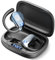ELECGO Auriculares Inalámbricos Deportivos, 5.4 HiFi Estéreo Auriculares Inalambricos Bluetooth, 60H con Pantalla LED, IP7 Impermeable, Reducción de Ruido Cascos, para Correr, Hacer Deporte