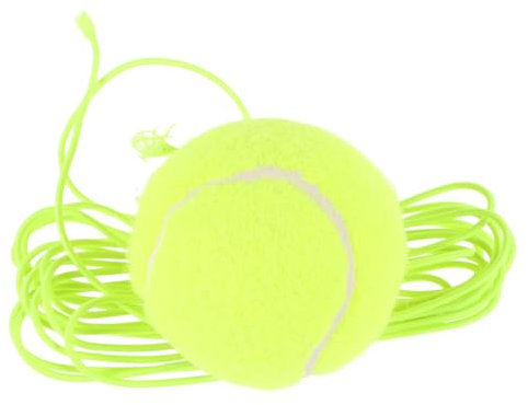 Parliky Tennis-trainingsgerät Mit Elastischer Schnur Tennisball Für Anfänger Rebound-übungsball Zur Einzelpraxis Tragbarer Tennistrainer Für Unabhängiges Training Und Geschicklichkeitsstei