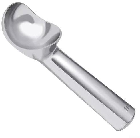 Metal Ice Cream Scoop with Anti Freeze Design for Easy Dessert Serving