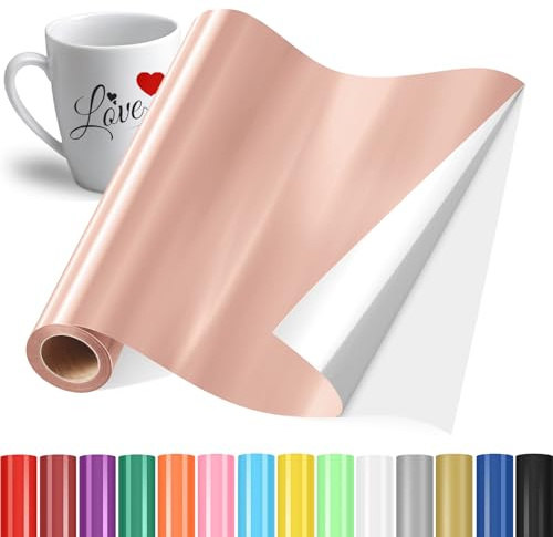 YAFLC Selbstklebend Plotterfolie Vinyl, Selbstklebend Vinylfolie Plotter