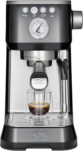 Solis Barista Perfetta Plus Espressomaschine, Schwarz