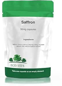 ECO-VITS Zafferano biologico 30mg 120 Capsule