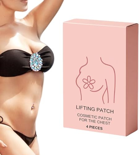 Bröstlyftplåster 4-Pack Lyftande, Andningsbar Förbättring Och Tillväxt