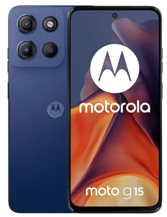 Motorola Moto G15 4G 4GB-128GB Azul (Sea Blue) Dual SIM