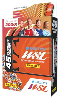 Panini Barclays Women’s Super League Official Sticker Collection 2026 - Pocket Tin