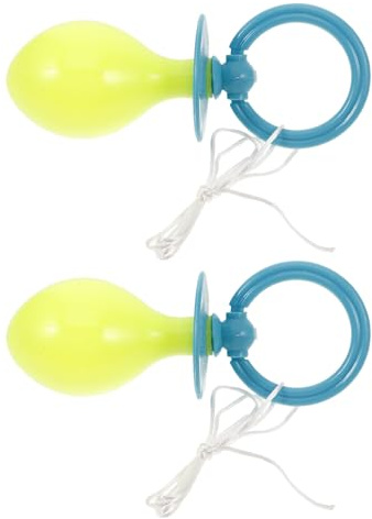 Alipis 2pcs Jumbo Prop for Adults, Lightweight Plastic Oversized Pacifier Accessory, Safe and Comfortable, for Halloween and Cosplay Parties