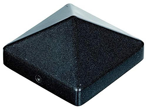 Premium Pfostenabdeckung für Pfosten 90x90 mm, aus Aluminium anthrazit-metallic