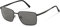 Rodenstock - Herren Classic Sonnenbrillen - UV400 Schutz - Brillenbügel aus Edelstahl - R1443, A, 60, Schwarz