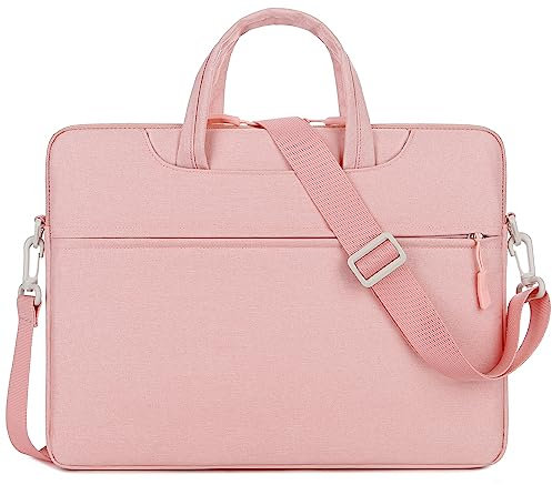Mixroom - Borsa per PC Portatile porta Computer Custodia Zaino Laptop Custodia Notebook 14 Pollici per Lavoro Scuola Ufficio Z29 Rosa