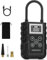 Compressore Aria Portatile, Portable Electric Air Compressor 150PSI, 4 Modalità Mini Compressore Lampada LED, Nuovo 2024 Portable Air Pump per Auto/Bici/Moto/Scooter/Pallone (Nero)