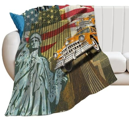 Kuscheldecke Usa Flauschig Decke Weich Warme Fleecedecke Für Couch Bett Sofa 150×200cm