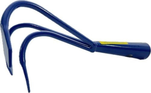 Coltivatore a 3 denti con canna conica diametro canna 28 mm lunghezza 21 cm senza manico