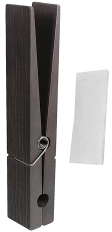 Anulely Mollette Grandi in Legno, Grande Gancio per mollette in Legno, Grandi Clip Porta Asciugamani da Bagno, mollette in Legno per Artigianato Fattoria Bagno Lavanderia
