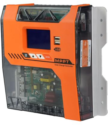 Y&H MPPT 60A Solar Ladegerät Controller 12V 24V 36V 48V Batterieladegerät Solarpanel Regler Max PV Input 150VDC Arbeit mit AGM, Gel, Flooded und Lithium