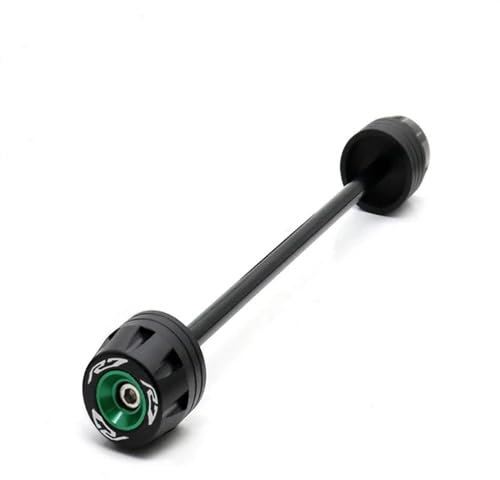 Vorderachse Gabel Crash Slider Motorrad Anti-Falling Rahmen Slider Protektoren Für YZF R7 2021 2022 2023 (Color : Green)