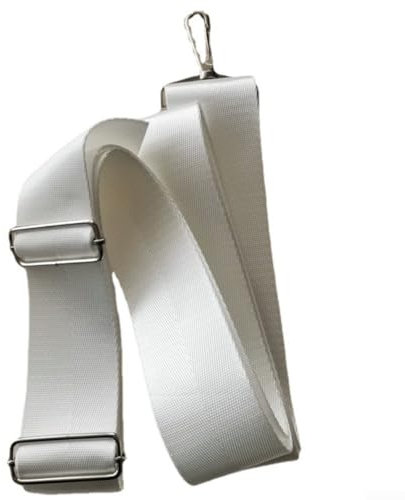 Premium Tennisnetz-Mittelgurt, verstellbarer Nylon-Gurt mit Edelstahl-Haken, kompatibel mit Netzen