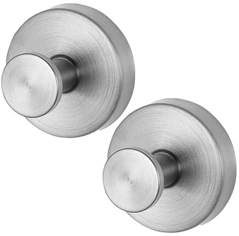 2 Pcs Suction Cup Hooks, Suction Hooks, Shower Hook Mounting On Shower Doors, Wreath Suction Hook for Front Door for Shower Bathroom Hanging Towels Durable Aesthetically Pleasing Shower Towel Hook