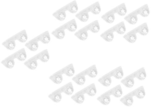 NIYANGLE 4 Pack Self Adhesive Castor Wheels Mini Caster Wheels for Storage White Easy Installation for Furniture and Appliances