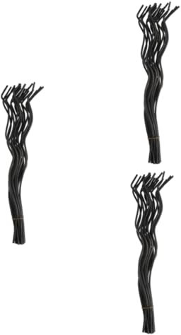 MAGICLULU 3 Sätze Duftzerstäuber Und Sprühstäbchen Rattan Mit Holzkohle Betriebene Duftstäbchen Aus Grünem Pflanzenholz Luftbefeuchter Düfte Aromatherapie Nachfüllpackung 20 Stück * 3