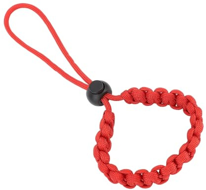 Keenso Diving Locking Wrist Lanyard, Adjustable Anti Lost Paracord Underwater Camera Wrist Strap, Suitable for Diving