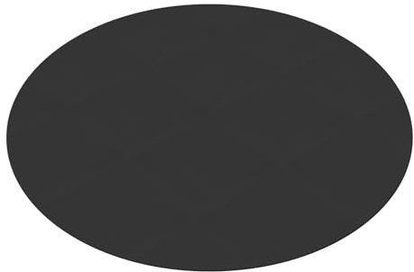 YOICUATGNA Eva Whirlpoolmatte 196cm, 12mm Dicke Anti-Rutsch Unterlage, Poolunterlage Outdoor Pool Matte Bodenschutzmatte,Whirlpool Matte Außenpool Isolation (Schwarz)