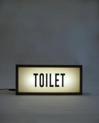 Toilette RGB LED Neon Leuchtkasten mit Fernbedienung Wand montierbar Pulsierende Studio Warnschild Beleuchtete Lichter Schild für Kino Bibliotheken Cafés Home Wall Decor USB Powered