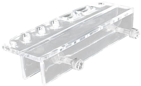 Generico Aquarium Tool Holder - Acrylic Fish Tank Rack Storage Unit in Water | Practical Fish Tank Tool Organizer with Construcz