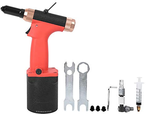 Fyearfly Remachadora de aire Herramienta remachadora Máquina neumática Conector giratorio de grado industrial de tipo hidráulico