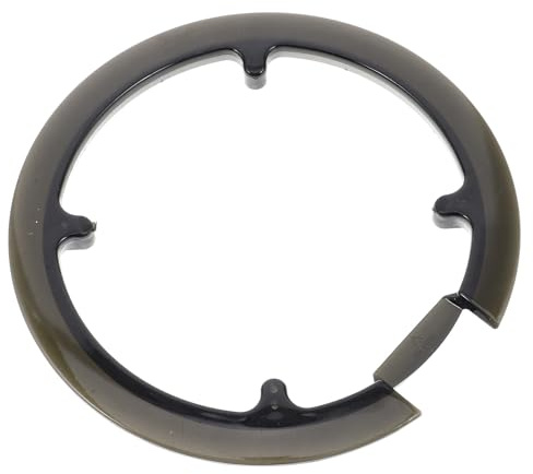 Veemoon Protection de Pignon de Vélo en Résine Compatible Plateau 42-44 Dents, Protège-Plateau de Chaîne VTT Souple pour Sport en Plein Air, Protection Chocs et Saleté, Installation