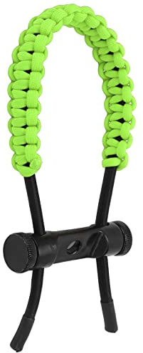 RASTKY Dragonne de Tir à l'arc, Corde Tressée Solide, Empêche Les Chutes pour L'entraînement, Matériau en Nylon (Green)