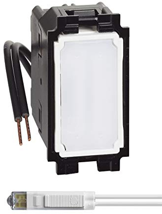 Living Now Pulsante 1P (NO) 10 A + Living Now LED bianco - 230 V a.c. ad alta luminosità